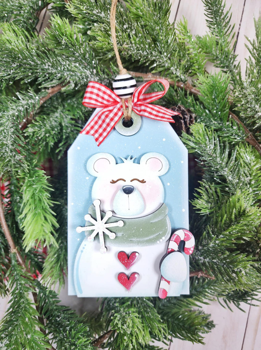 Polar Bear Ornament Set DIY Kit — Set of 3