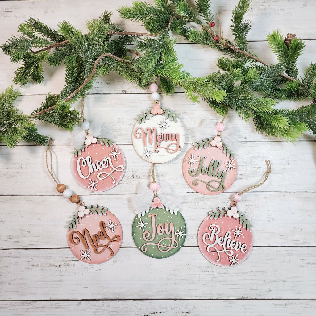 Classic Christmas Ornament Bundle DIY Kit