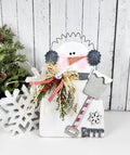 Prim Snowman Shelf Sitter DIY Kit — Brrr Winter Snowman
