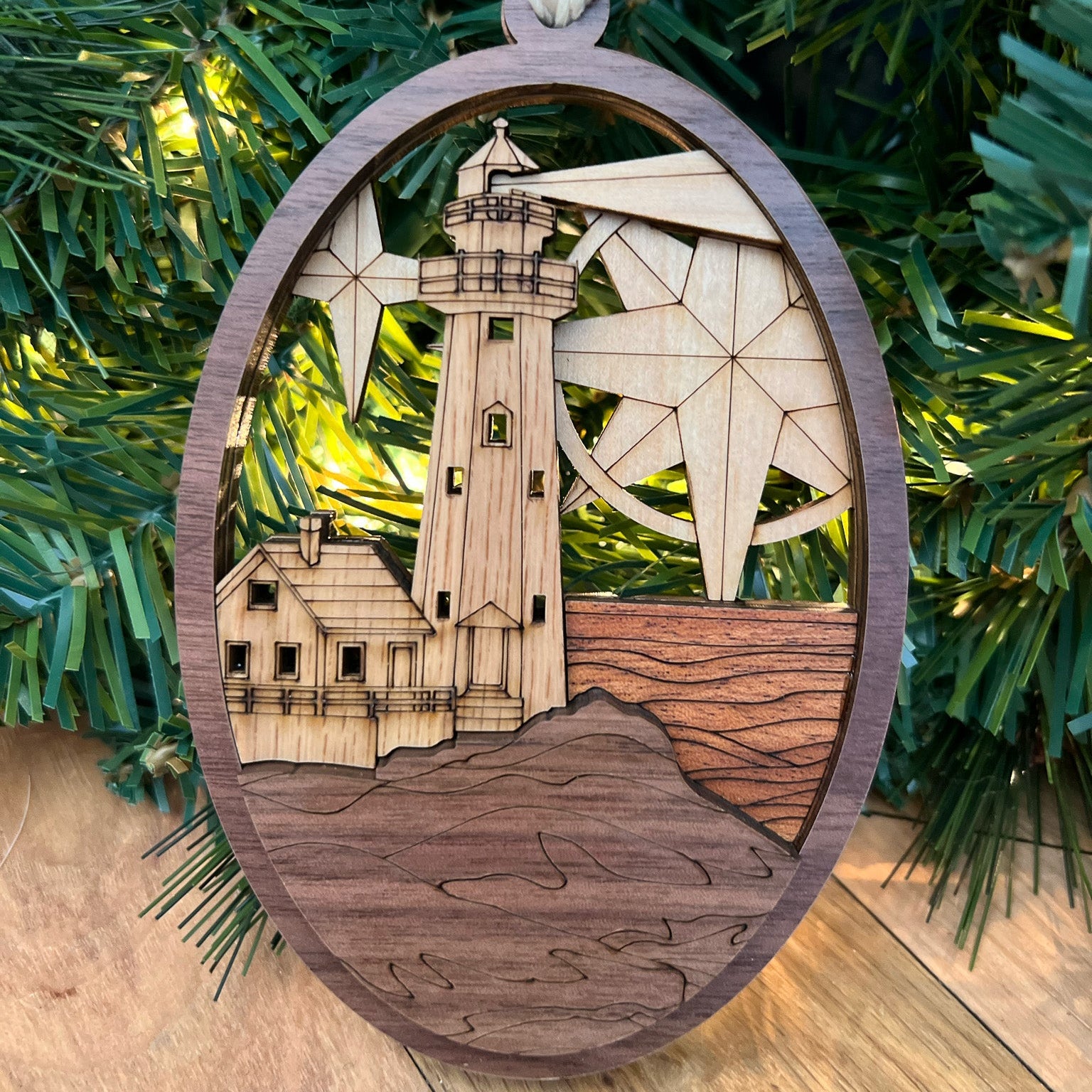 Lighthouse Showstopper Ornament