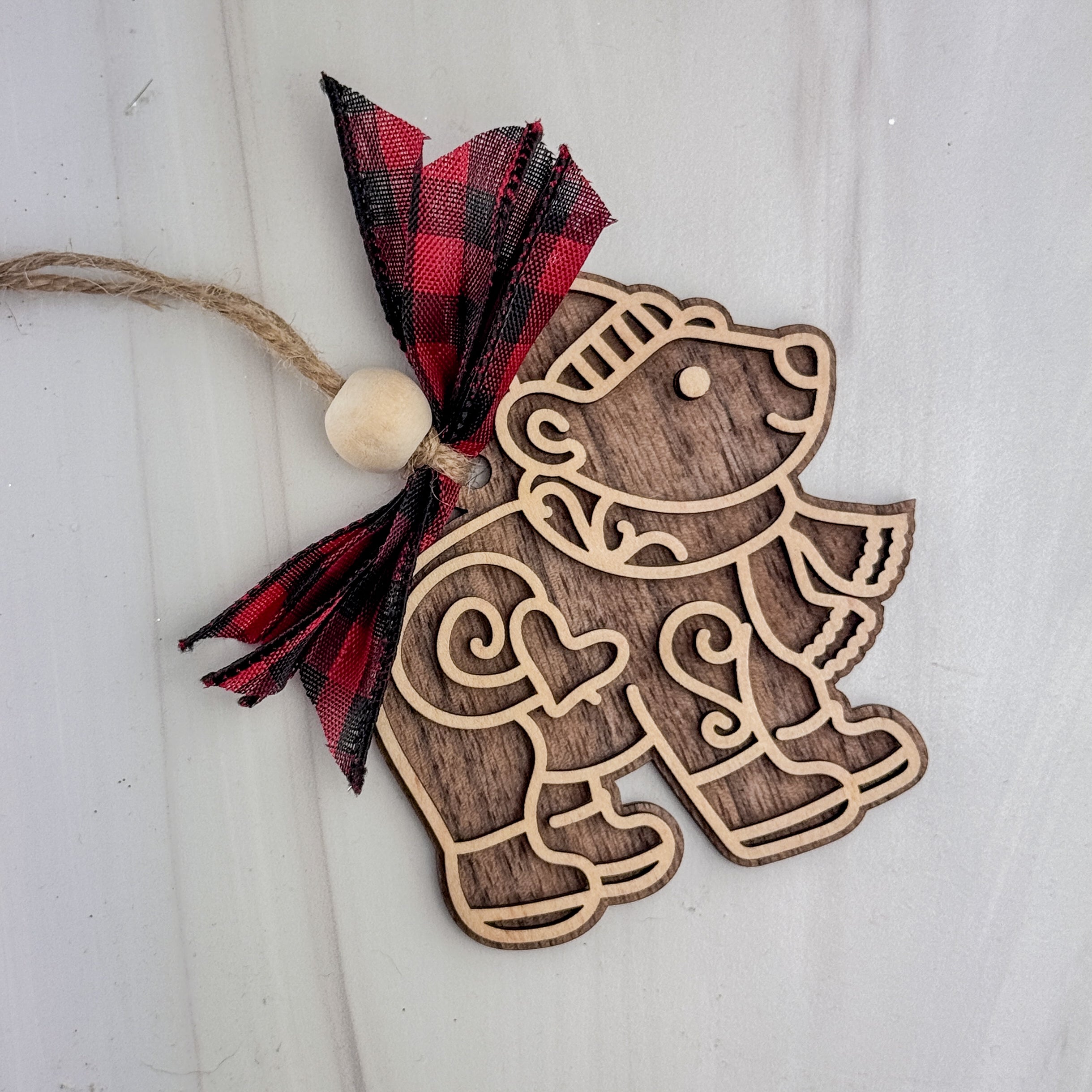 Woodland Bear Ornament