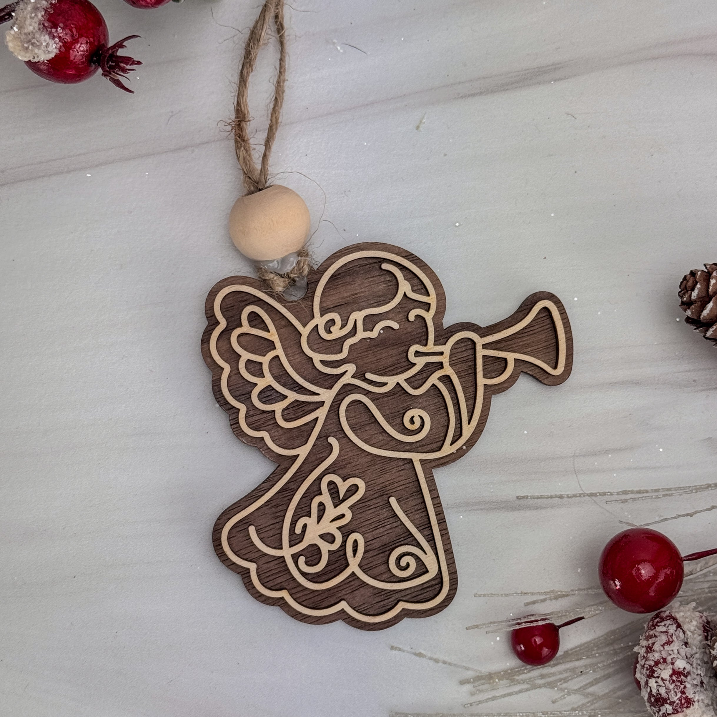 Layered Angel Ornament