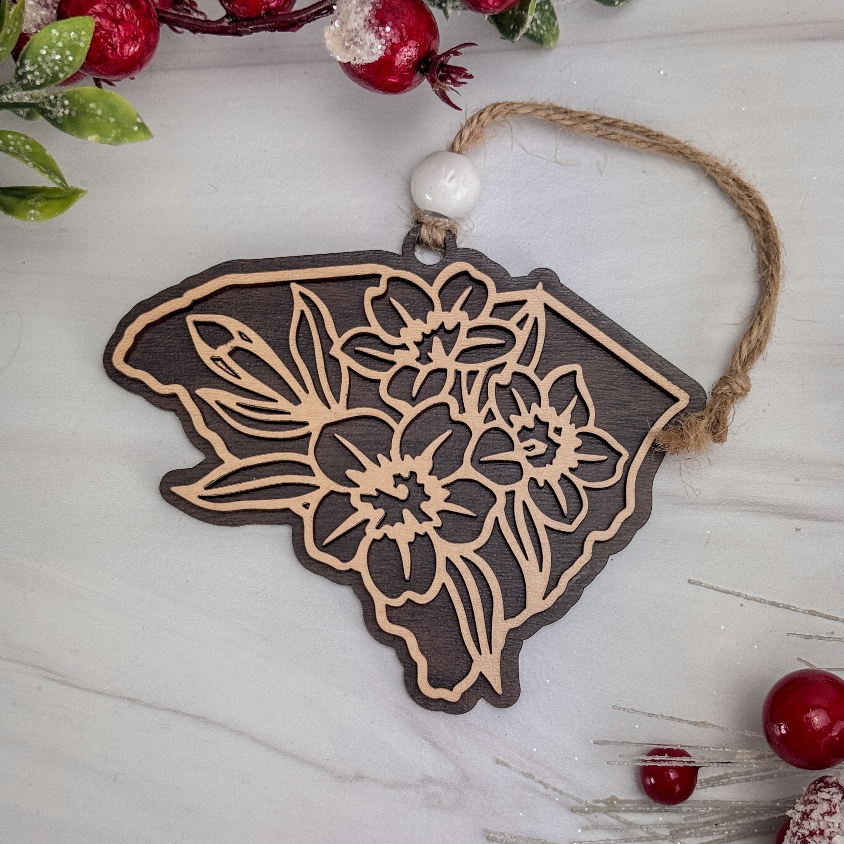 South Carolina Jessamine Ornament